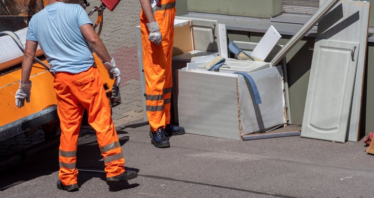 Professional junk removal service