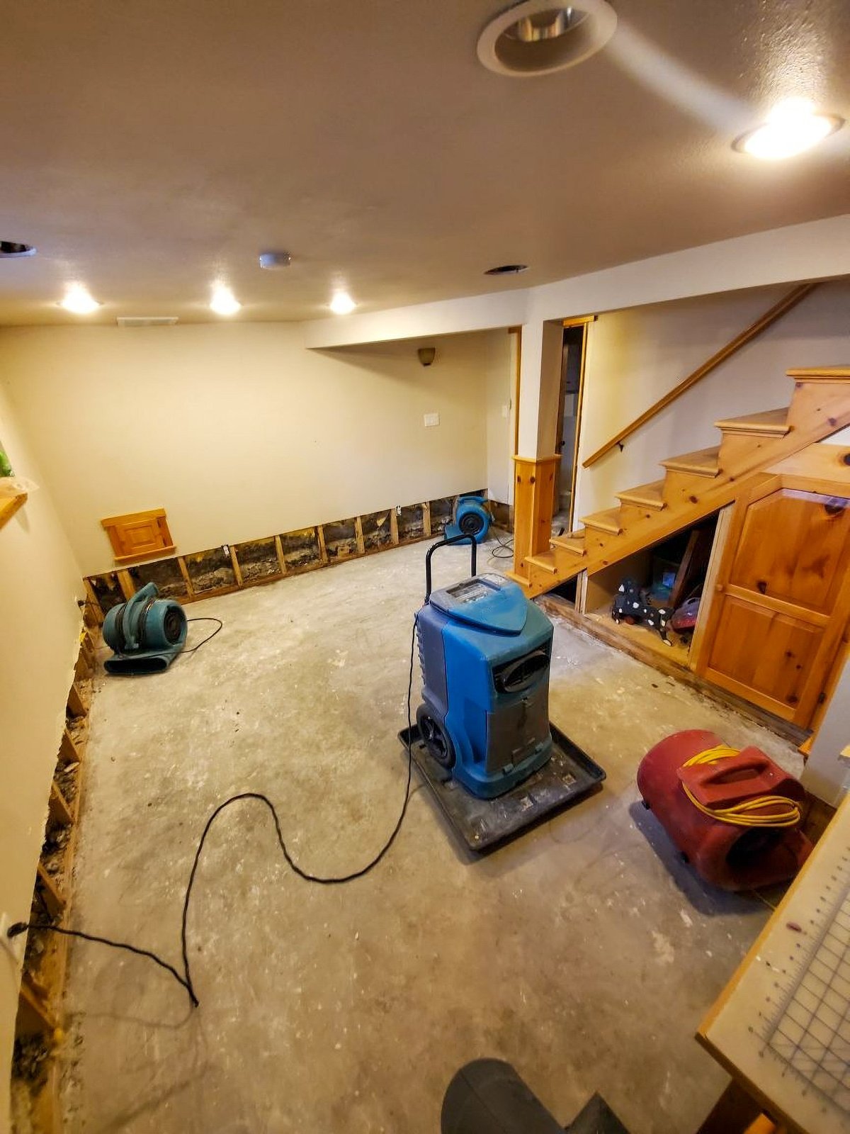 Water damage restoration in Mooresville Indiana