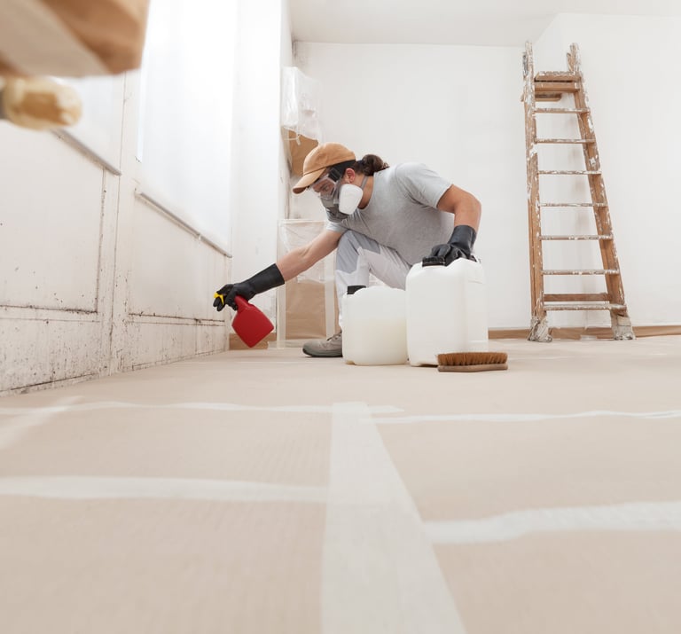 Professional mold inspection and assessment