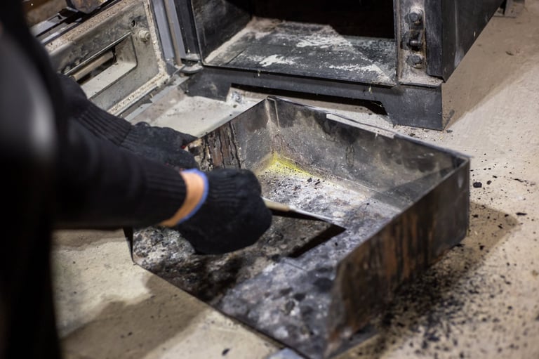 Professional fire damage restoration service