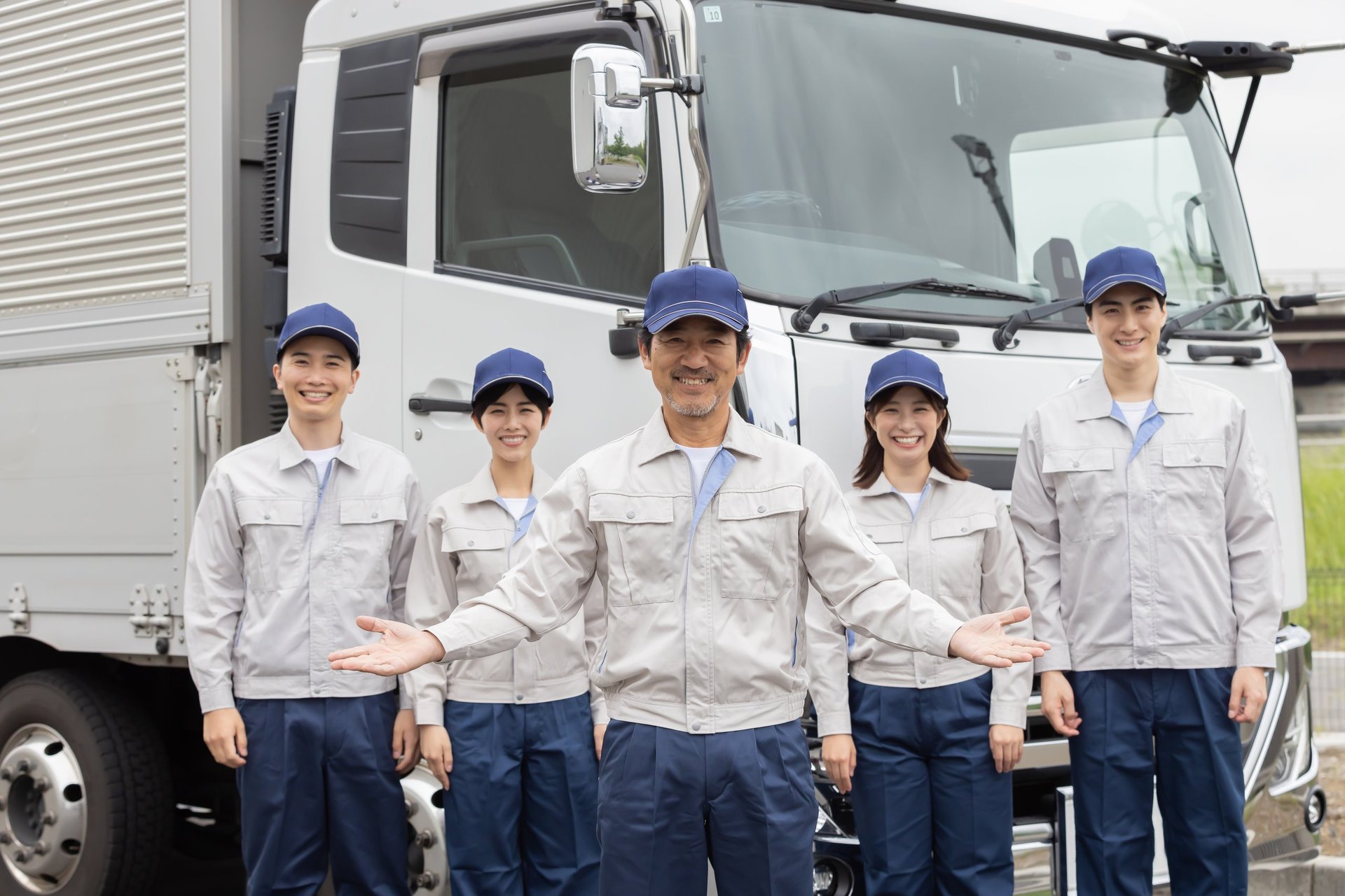 The Cleaning Source crew and truck